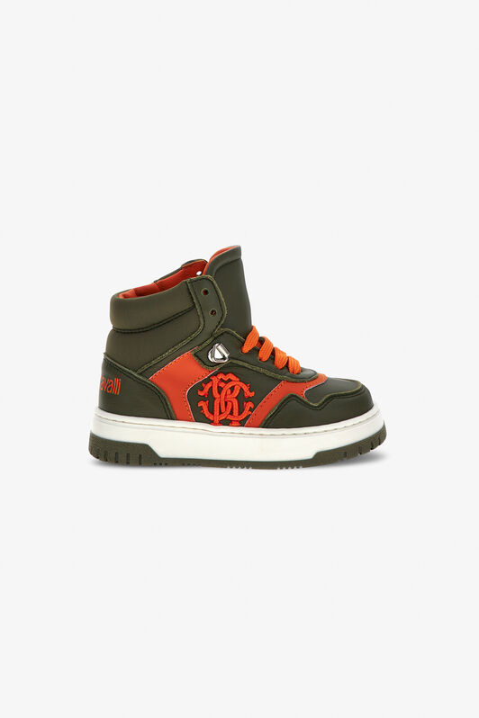 JU Sneaker Vert foncé/Orange RJS00W-PZJ20