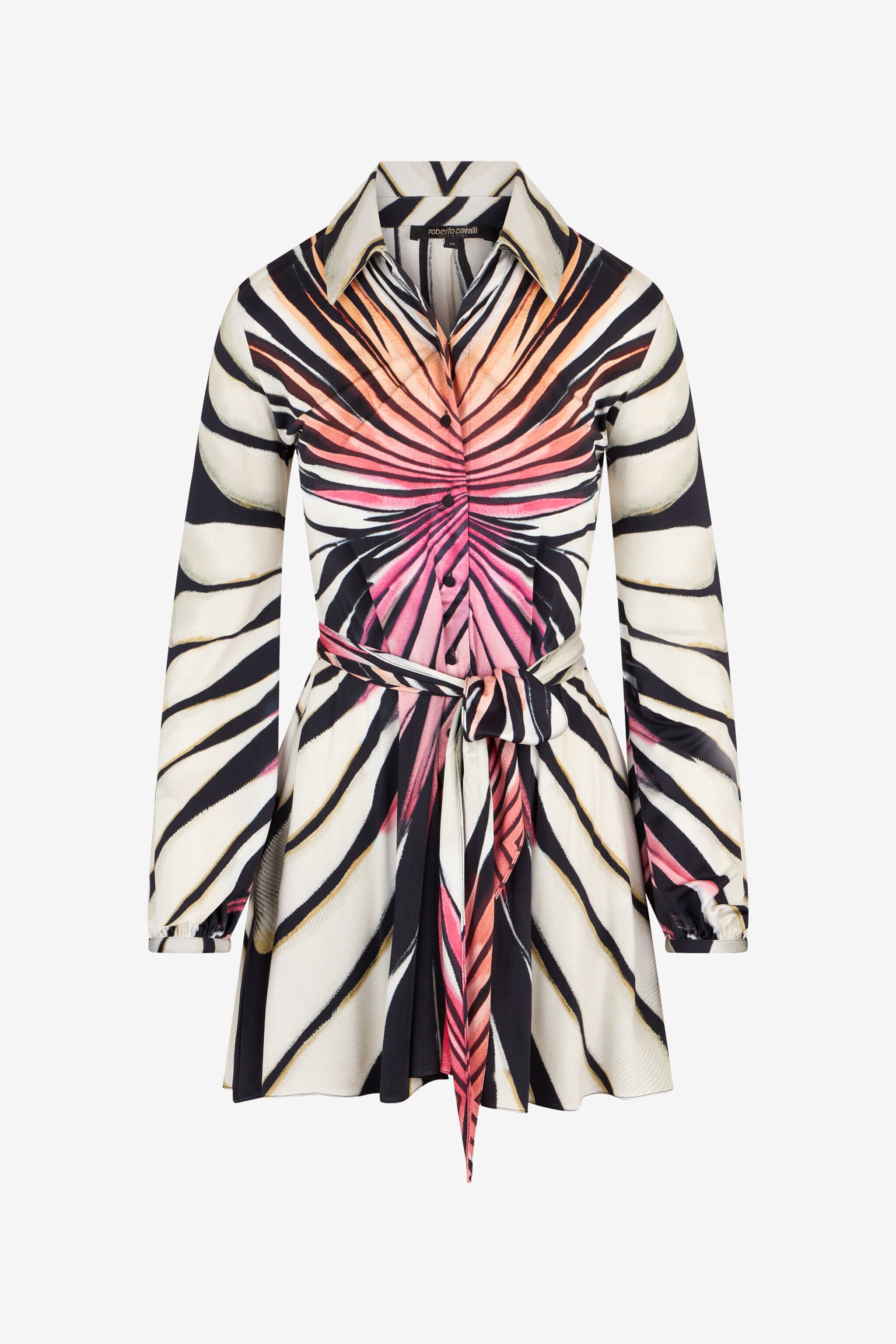 RC Ray Of Paradise Print Mini Dress CORAL XKT108-NUM33