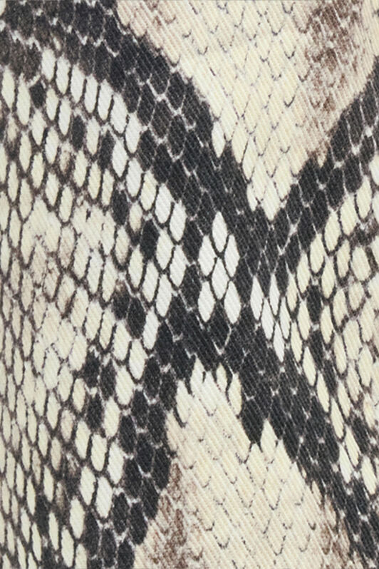 RC Rock-Colored Jeans with Python Print Marrón claro VWJ221-DAQ75