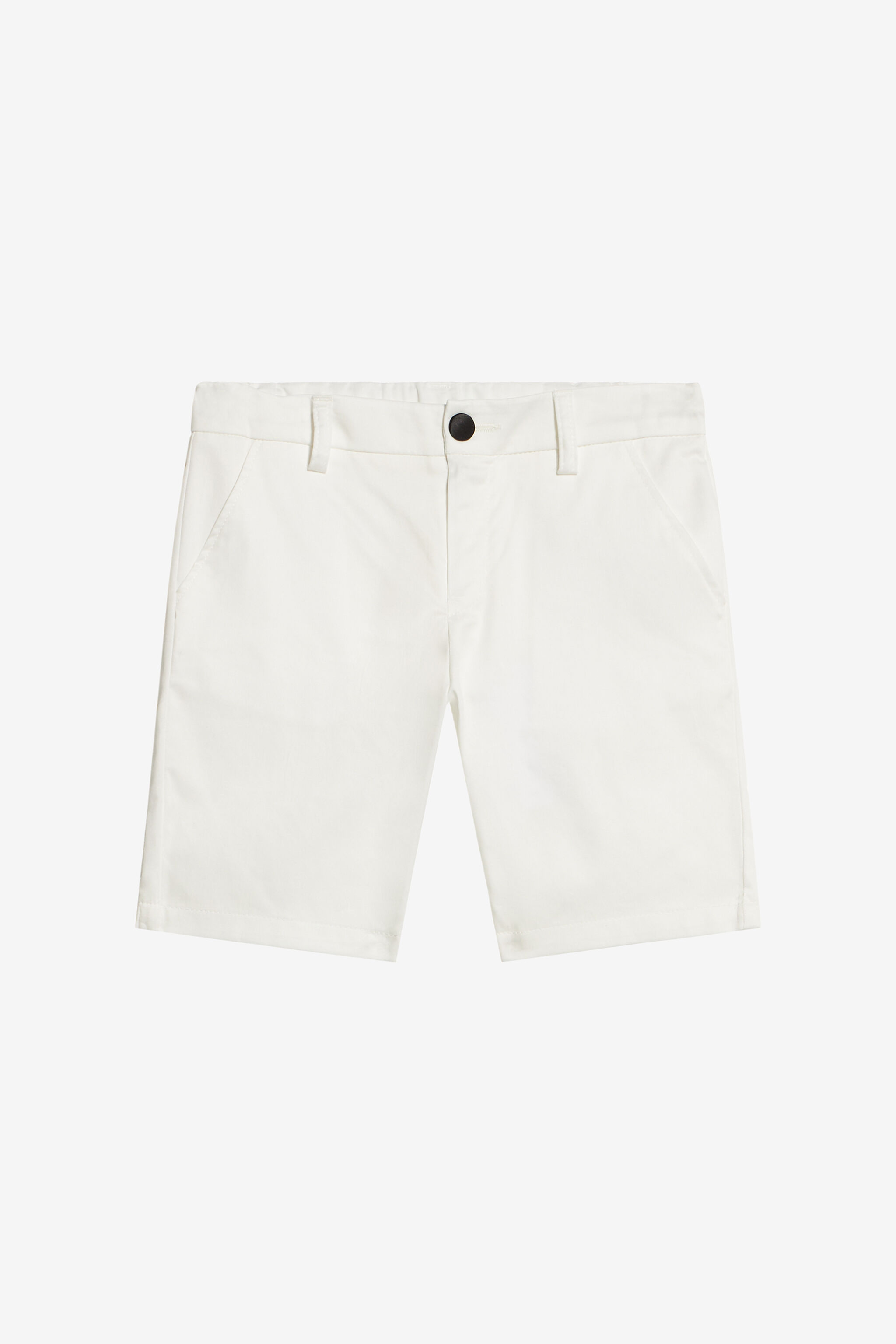 JU Shorts Aus Baumwolle Mit Monogramm RC Weiß UJT205-RN012