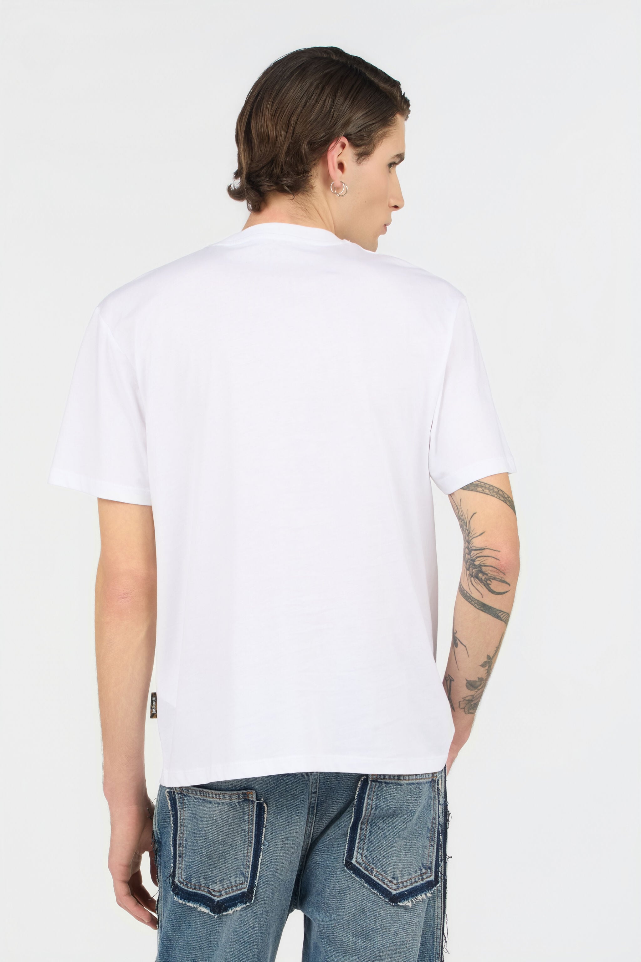 JC T-Shirt Blanc Avec Logo Brodé WHITE WFT067-WF097