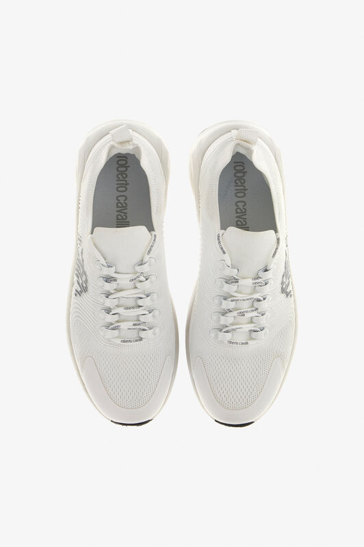 RC Sneakers con Monogram Mirror Snake RC Sneakers con Monogram Mirror Snake Bianco JSS01Q-FT003