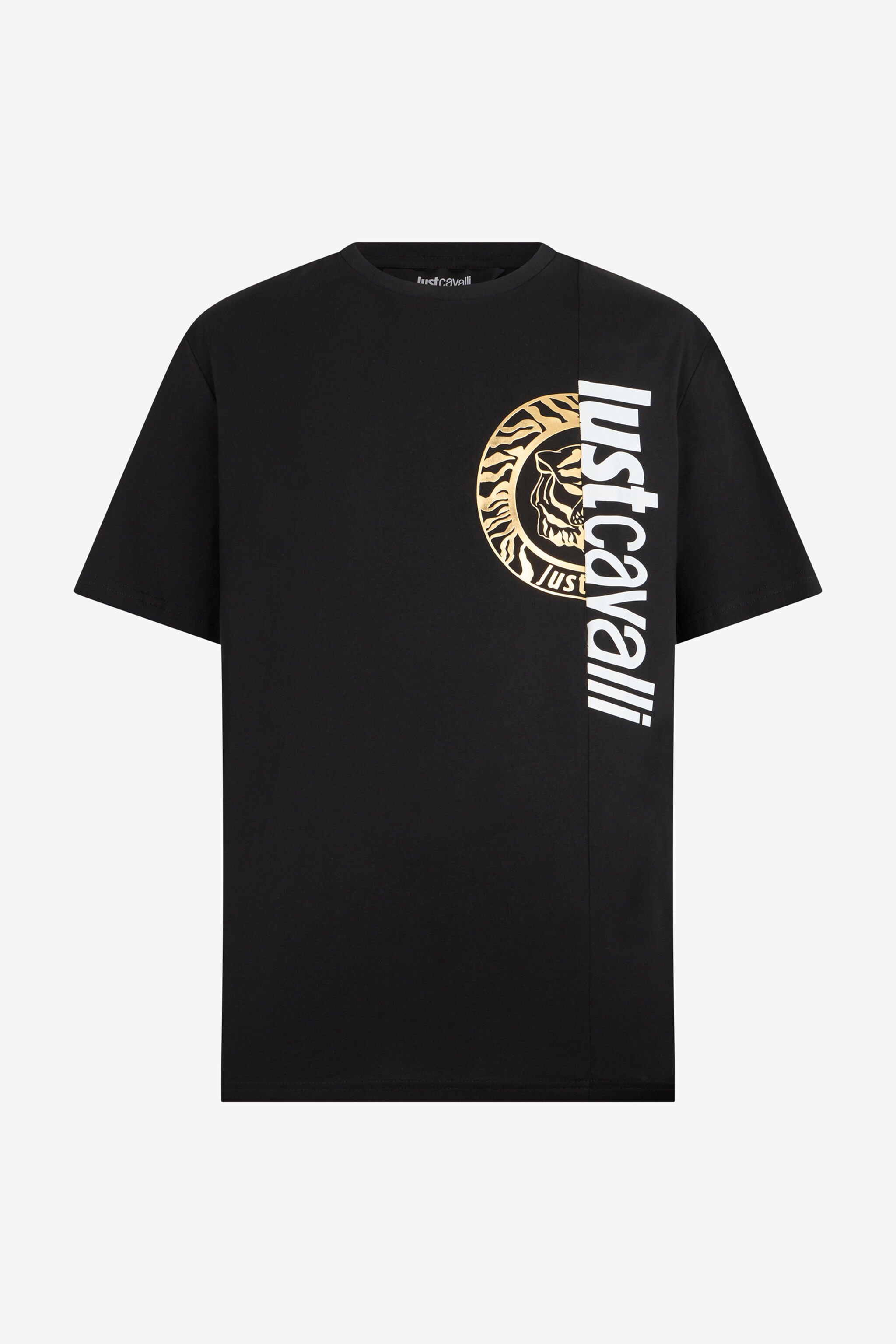 JC Black T-Shirt with Logo BLACK Q61256-Q0159