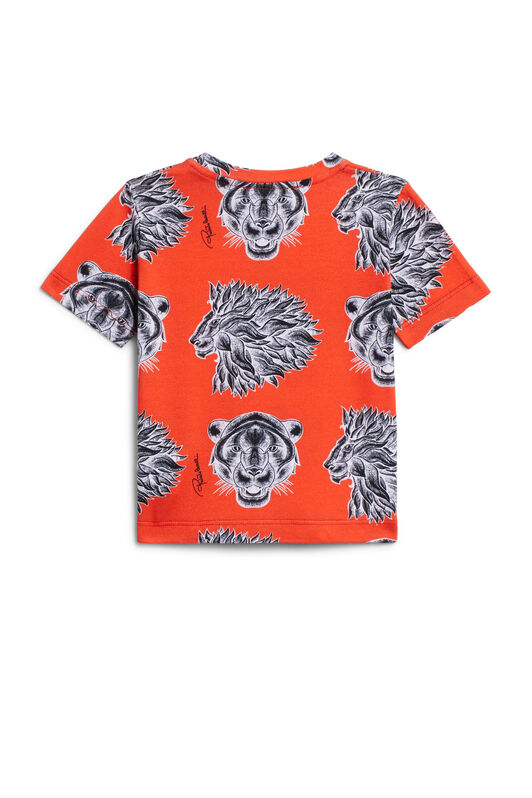 JU T-shirt con stampa Panther Medley RED/BLACK IJT690-JBQ92