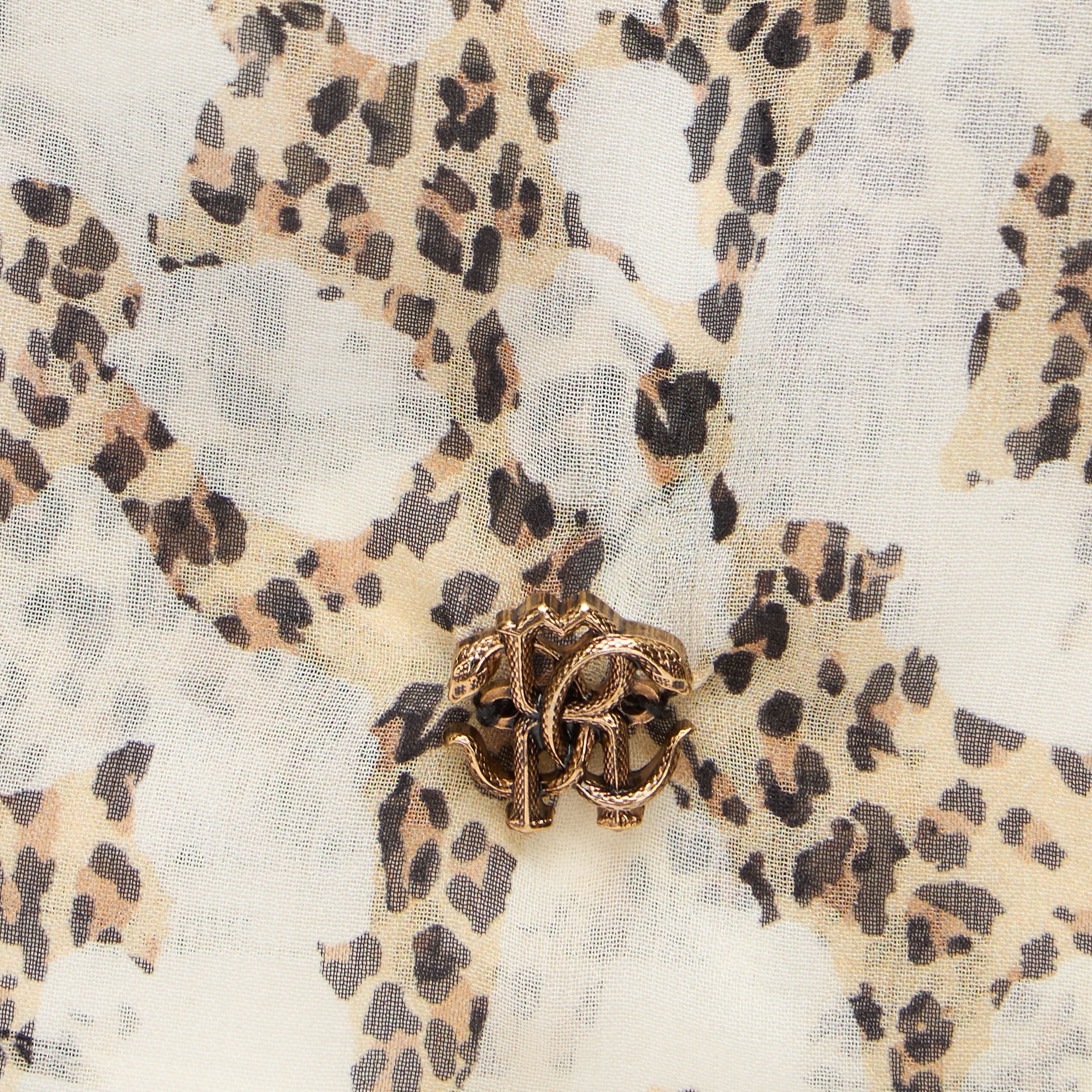 RC Foulard En Soie Imprimé Animalier MULTICOLOR POI00B-5IP90
