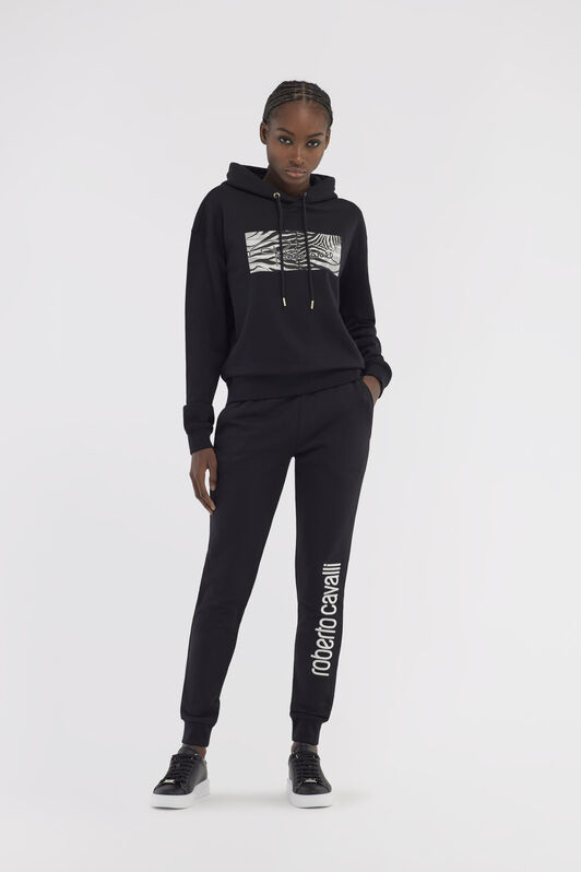 RC Sporty pants with logo Negro NOT22C-CF052