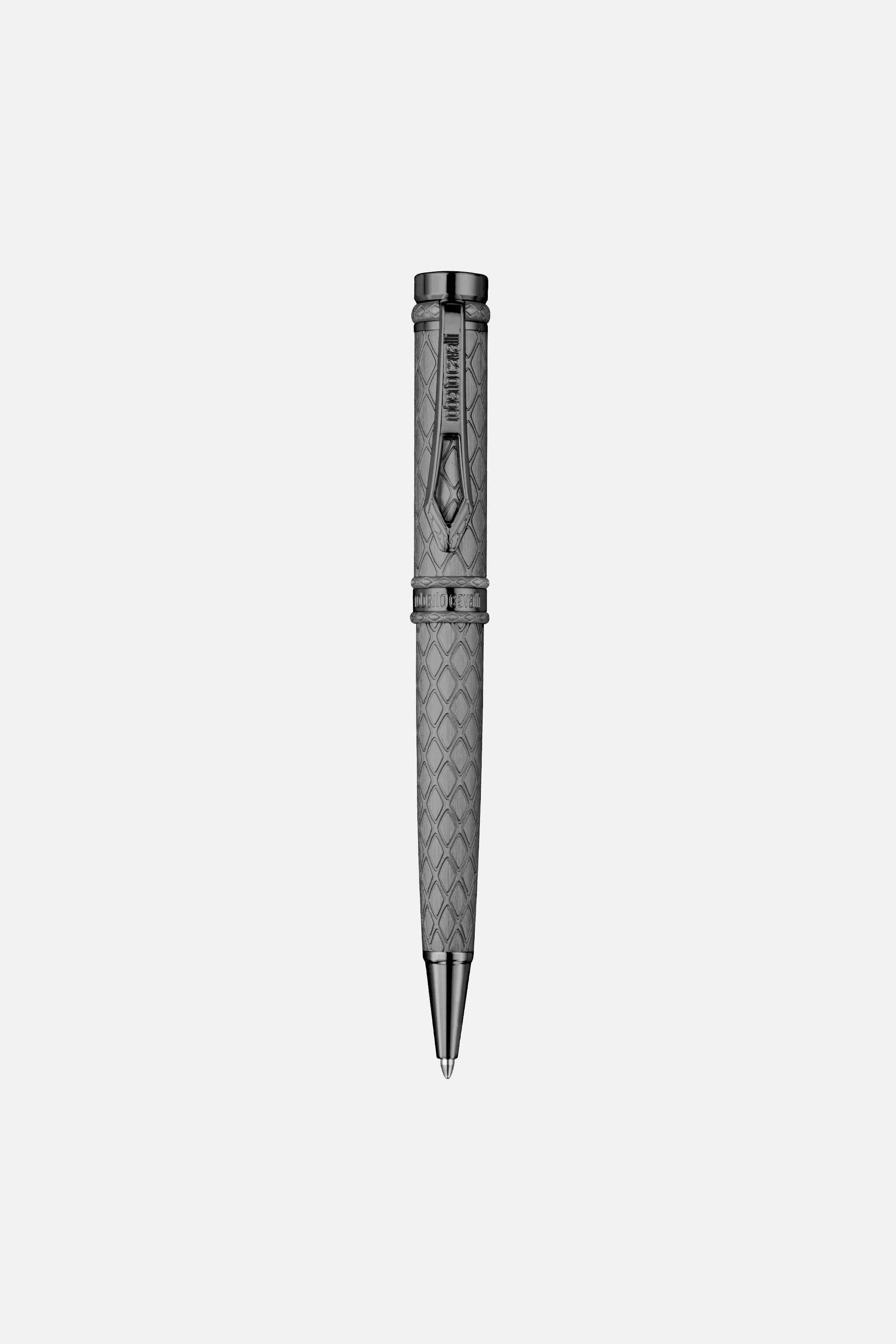 RC Roberto Cavalli Ballpoint Pen, Black Color & Gun color with pattern GUN UALT06-IT535