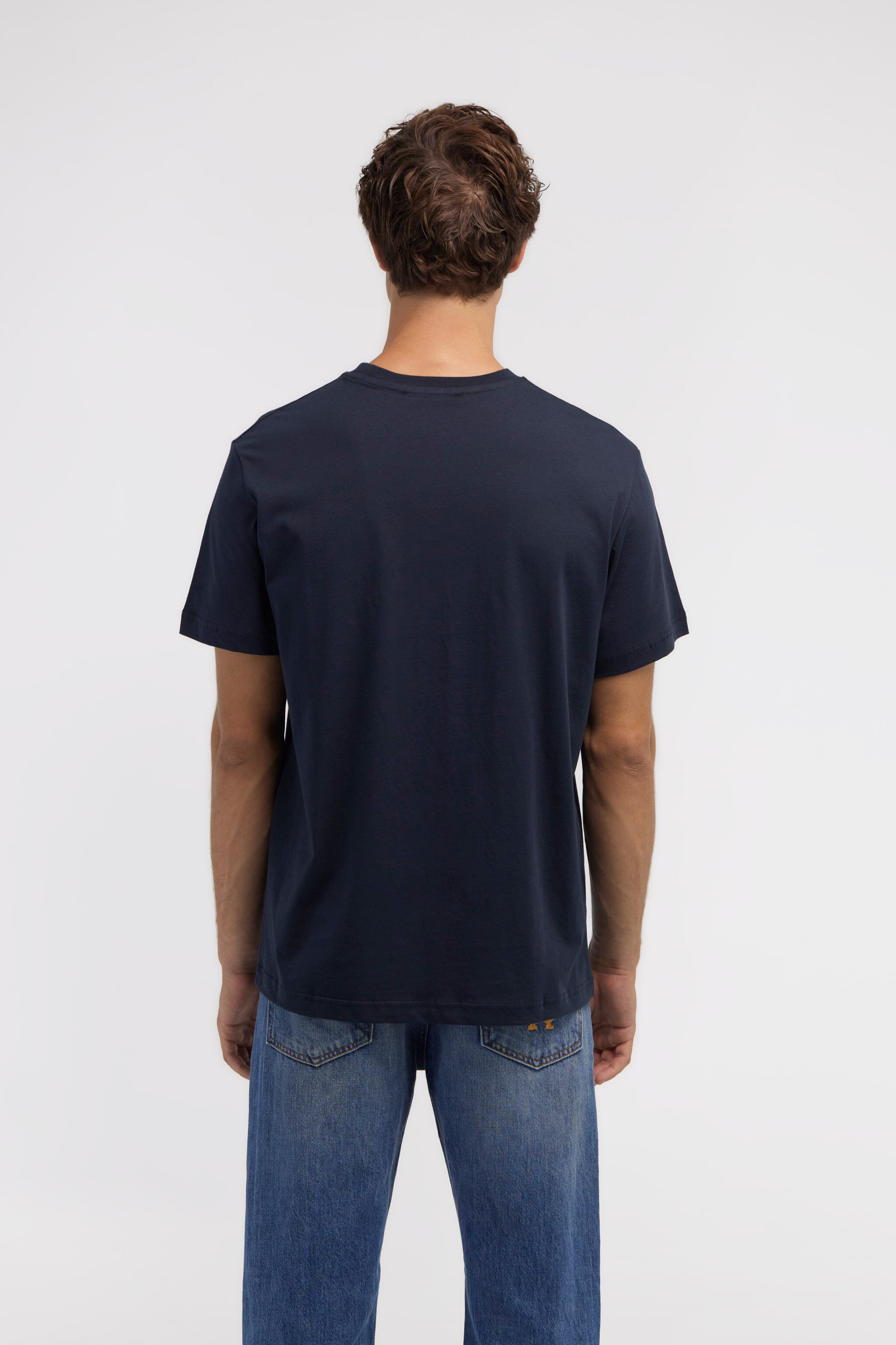 RC T-shirt with Jaguar logo and print Dark blue NOT60K-JD060