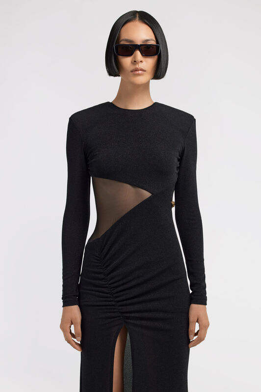 JC Just Cavalli Dress Black TFT140-TF207