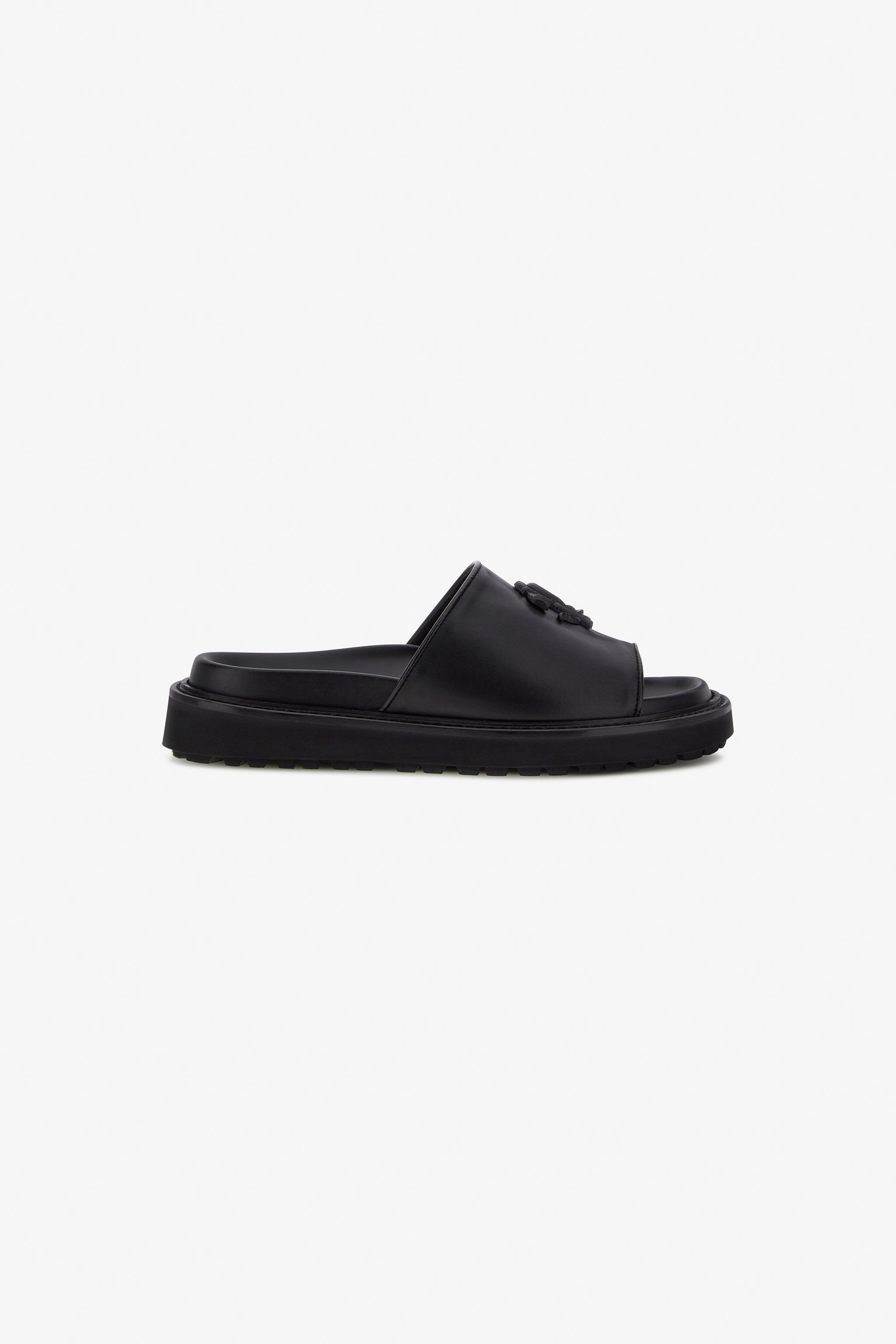 RC RC logo sandals Black SRS058-PZA90