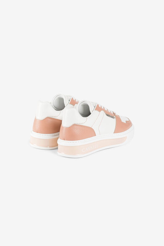 RC Logo-Print Sneakers RC Logo-Print Sneakers BIANCO/NUDE PKS029-PZA44