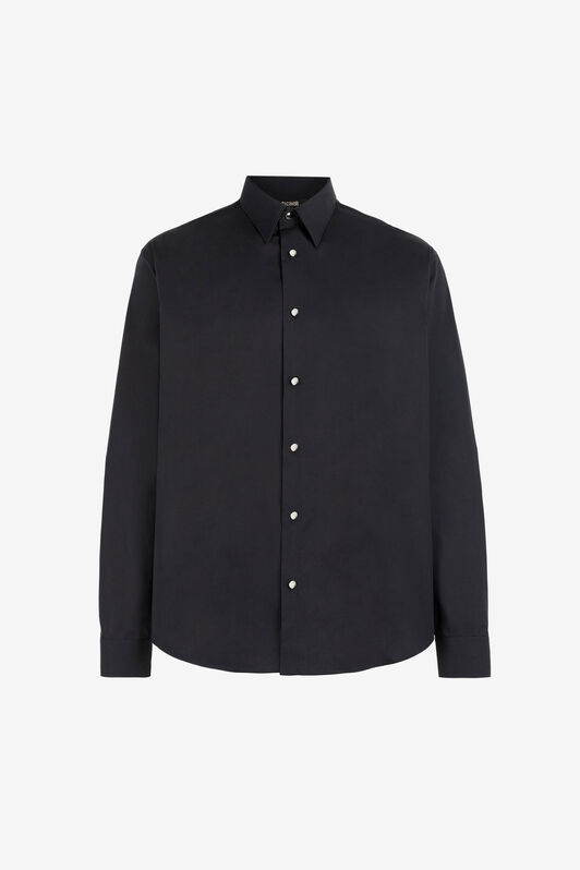 RC Logo print cotton shirt Black QRT705-CH061