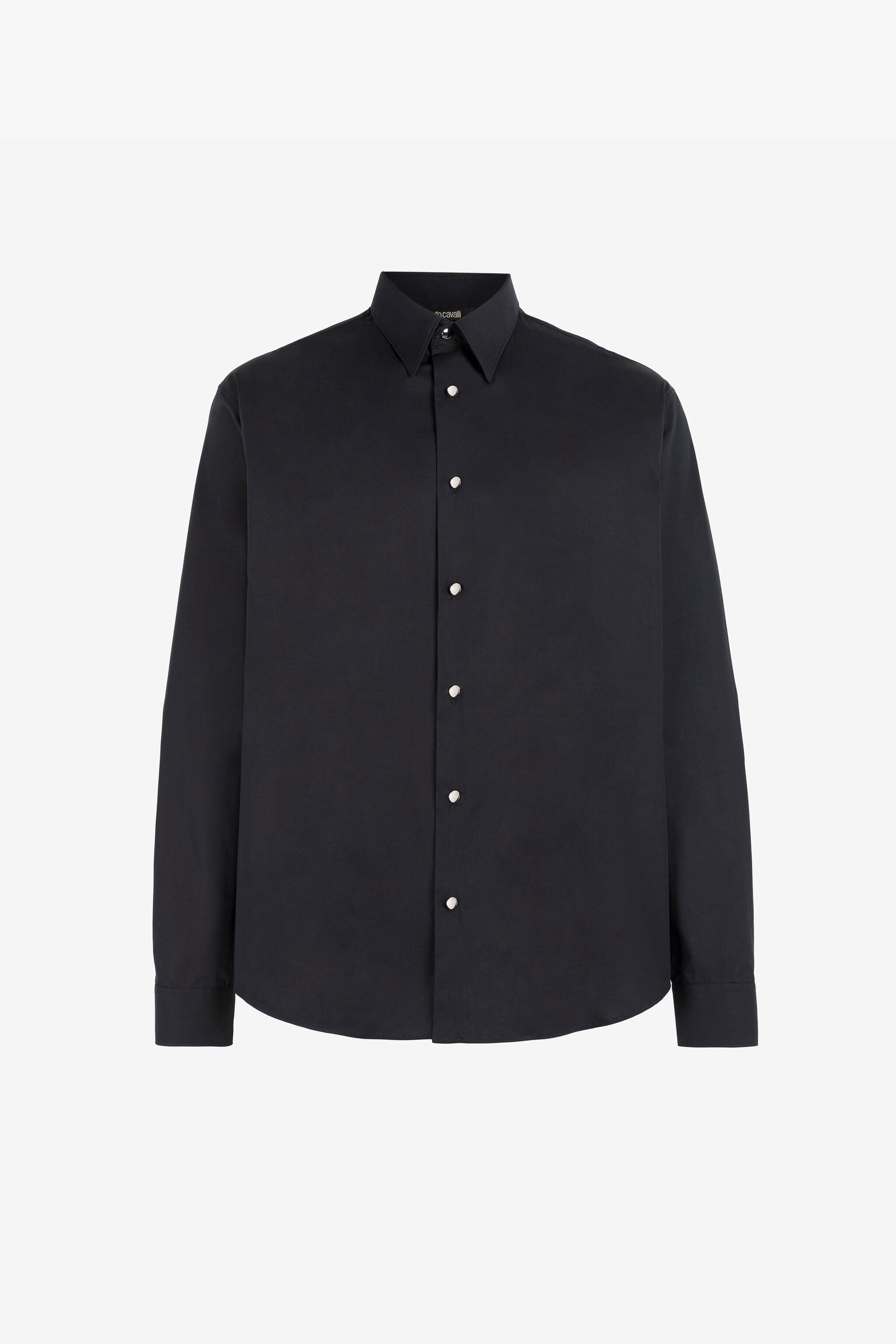 RC Logo print cotton shirt Black QRT705-CH061