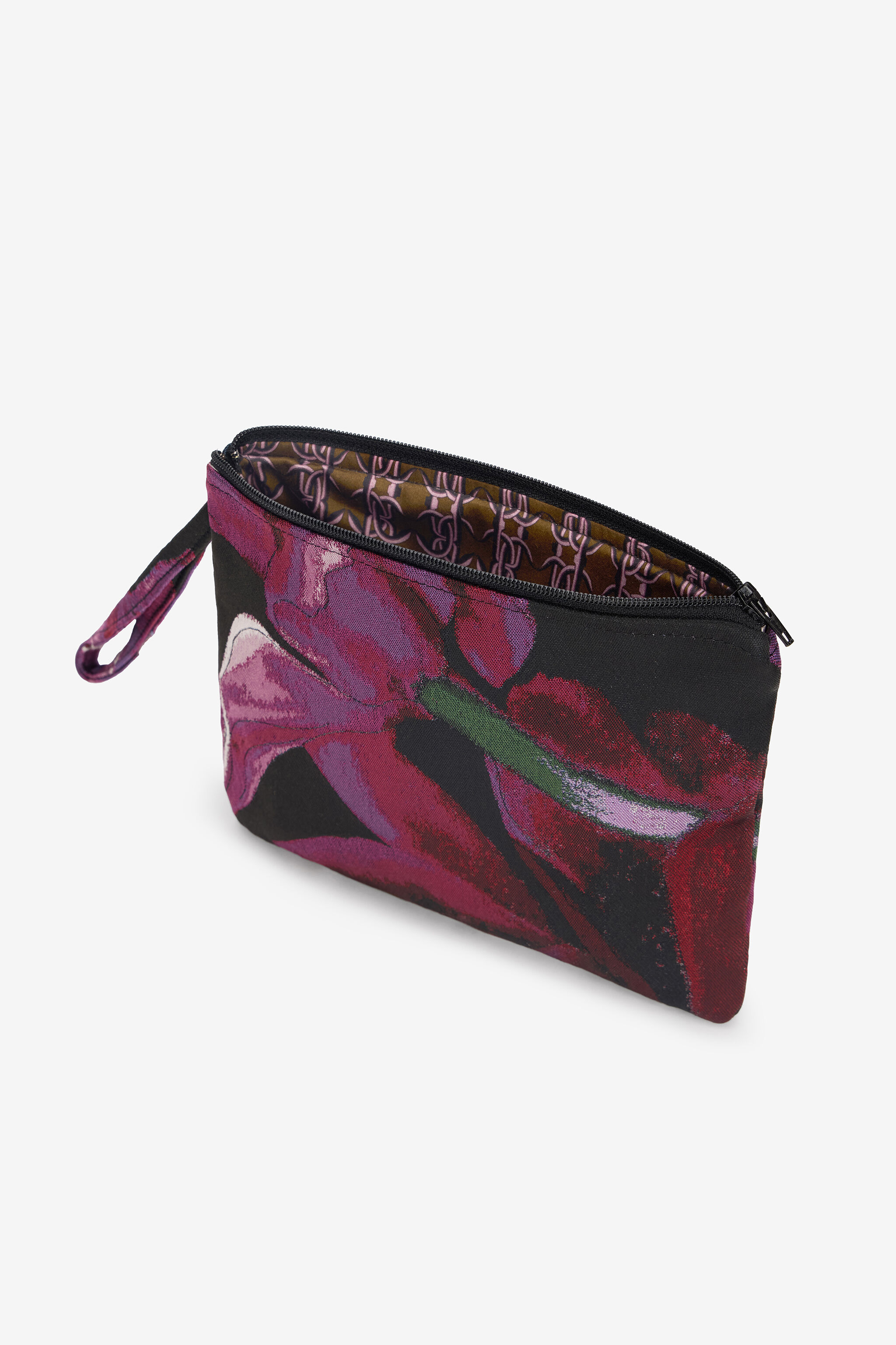 RC Clutch With Floral Pattern MULTICOLOR POB01H-6DQ66