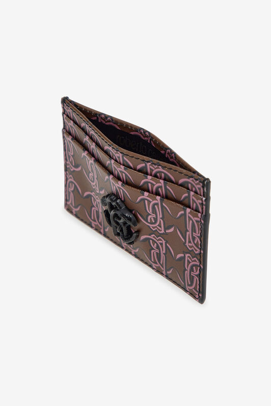 RC Cardholder with Monogram RC Brown SRA003-FT169