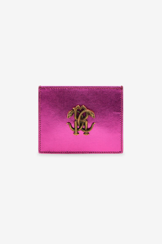 RC Cardholder with Monogram RC Fuchsia SKA004-PN199