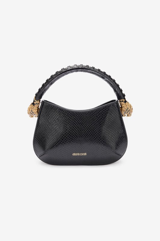 RC Roar Bag Hobo Stampa Serpente Nero TWB002-PZV98