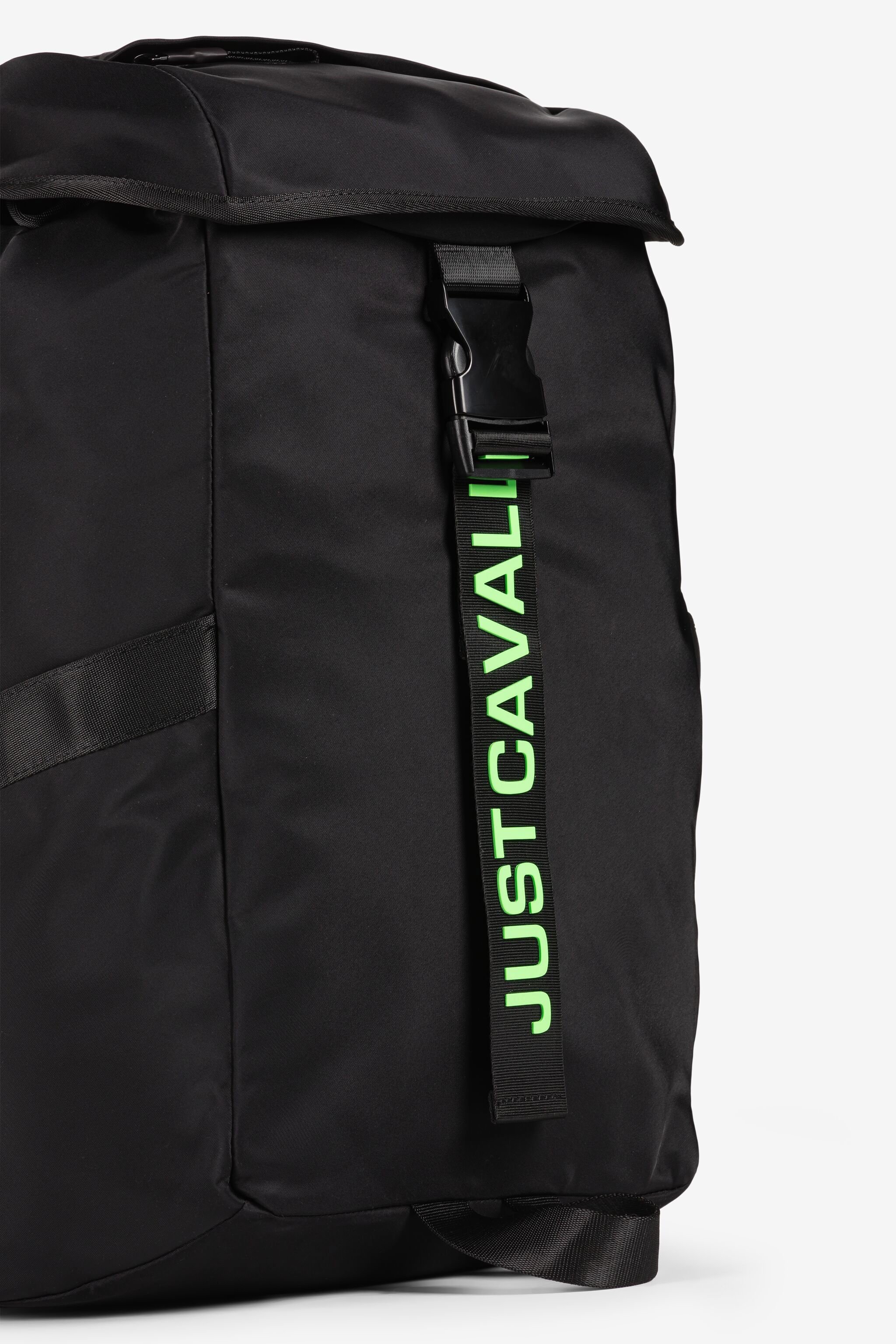 JC Just Cavalli Rucksack mit Logo-Print Schwarz Q62346-Q1249