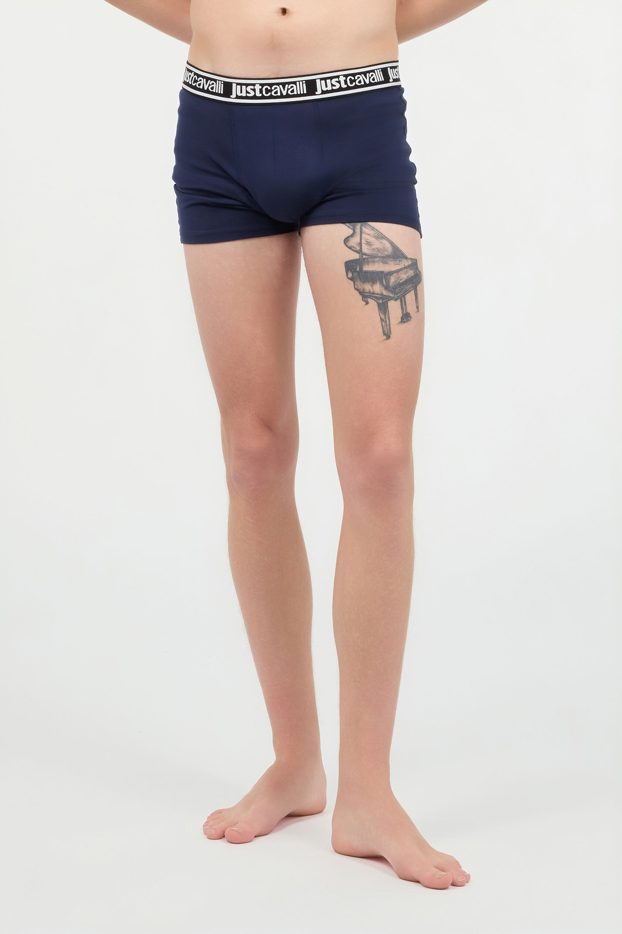 JC Boxers With Branded Band Dark blue UFU002-UF094