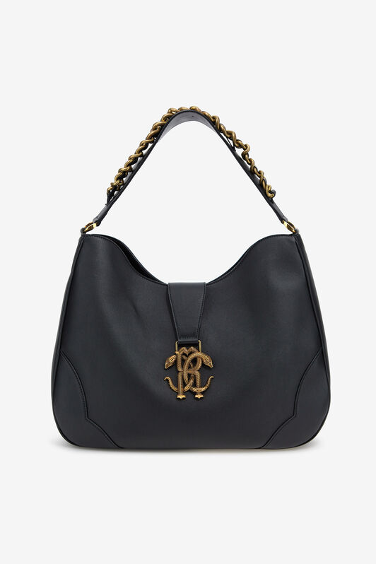 RC Shoulder bag with Monogram RC Schwarz SKB004-PZ078