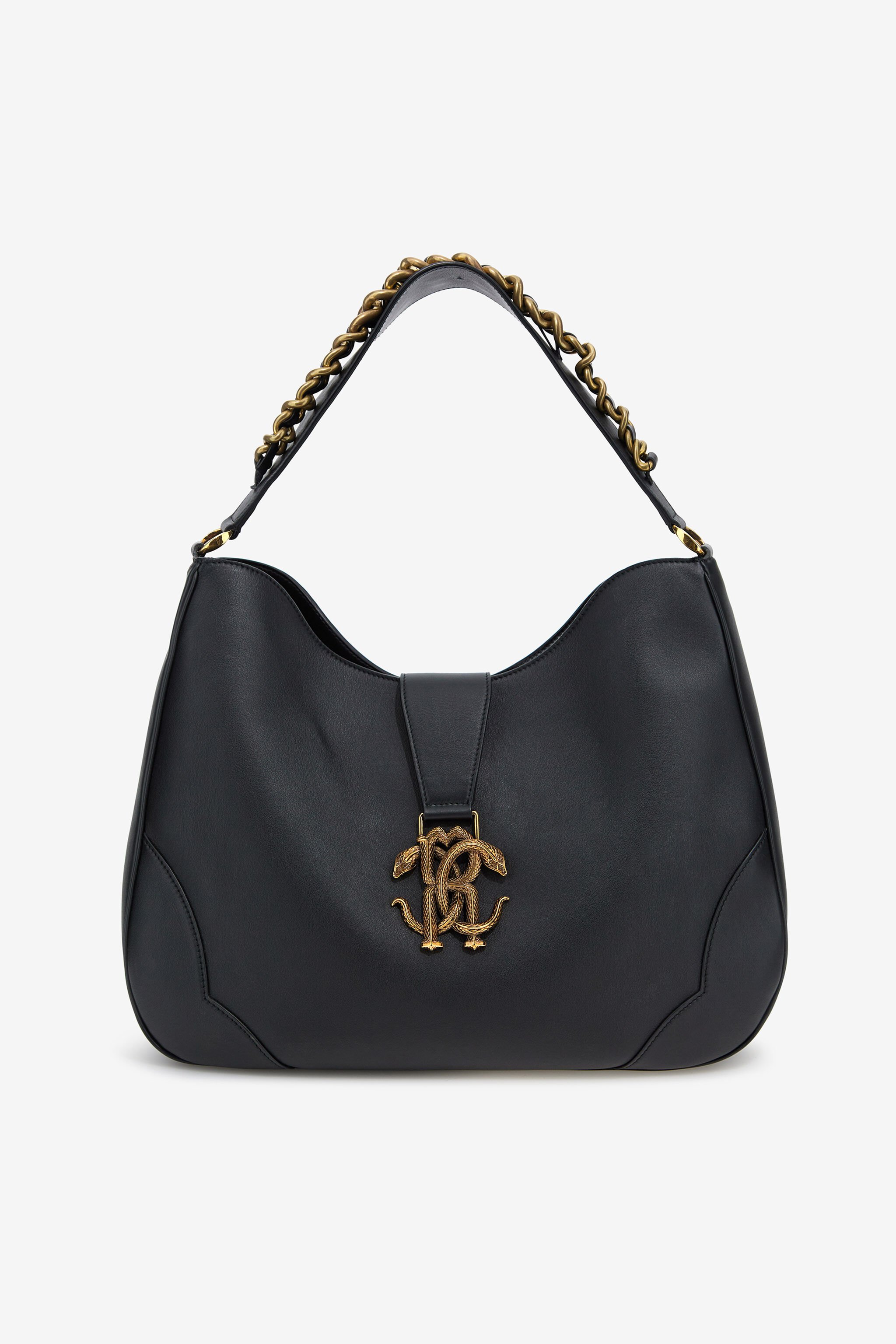 RC Shoulder bag with Monogram RC Schwarz SKB004-PZ078