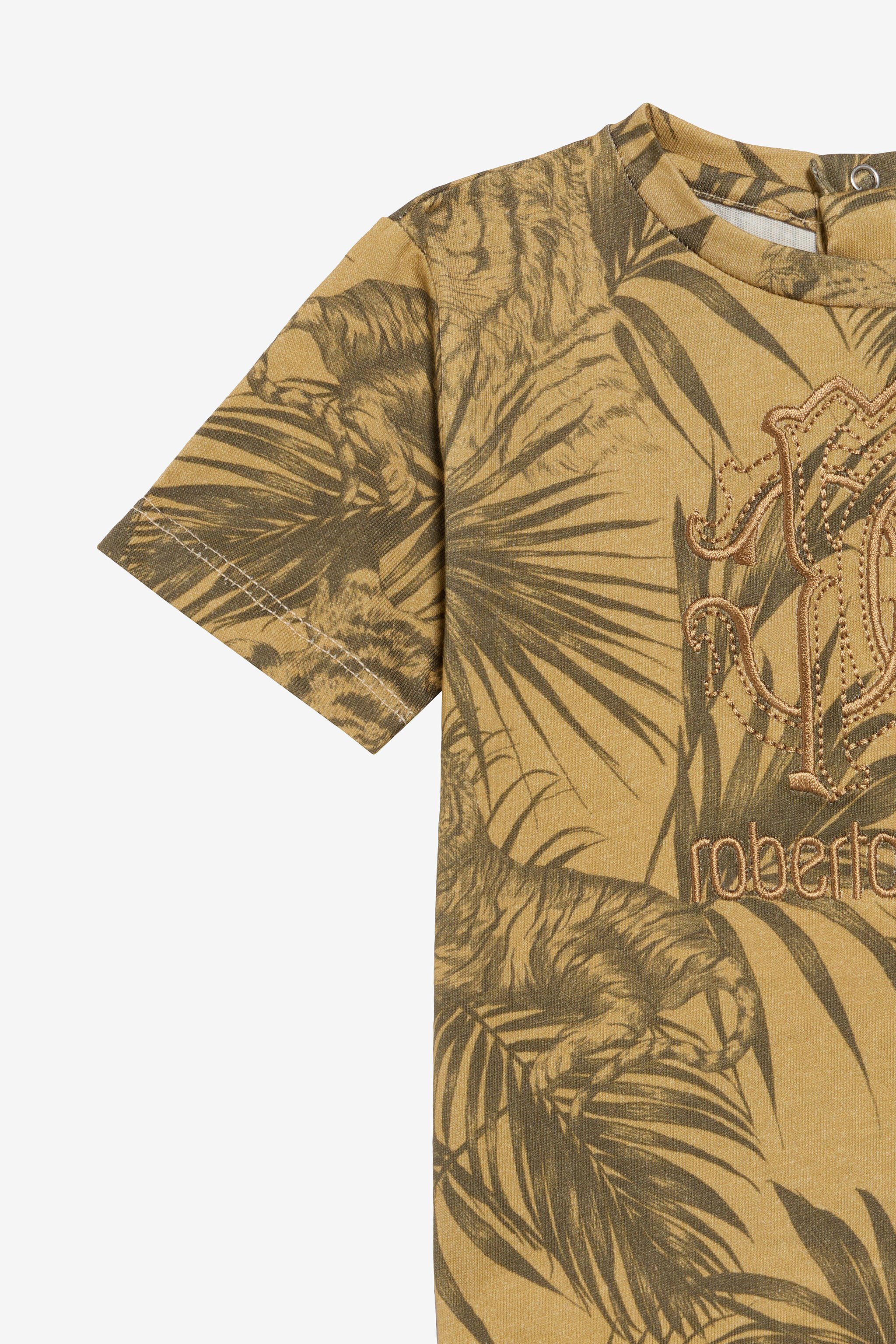 JU T-shirt Stampa Jungle KHAKY TJT642-JFN36