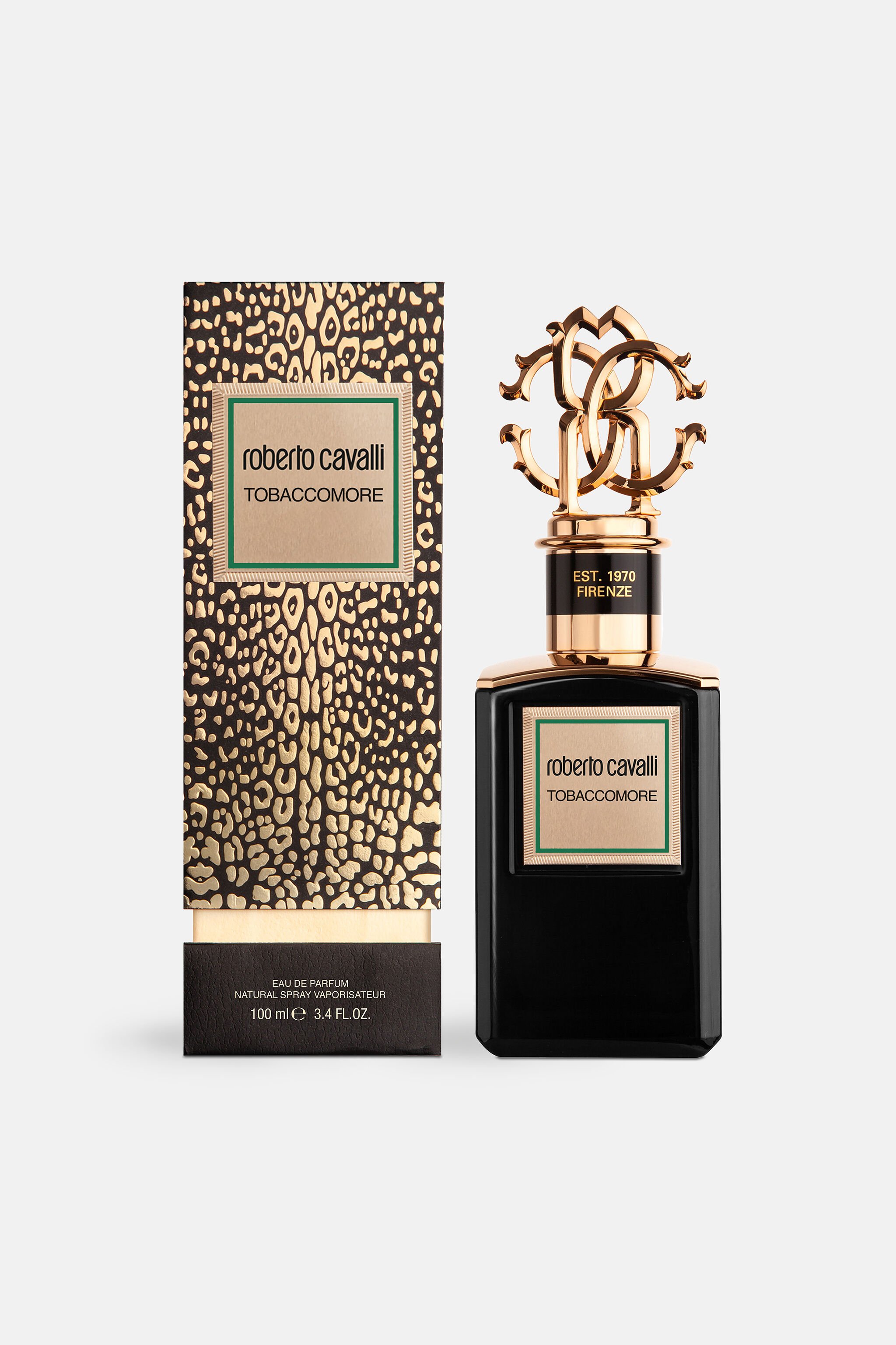 RC ROBERTO CAVALLI GOLD COLLECTION TOBACCOMORE EAU DE PARFUM 100 ml Negro/Oro UALI20-II024