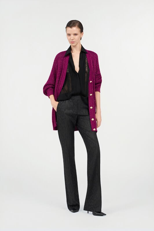 RC Lurex knit cardigan RC Lurex knit cardigan FUCHSIA WQM907-MO011