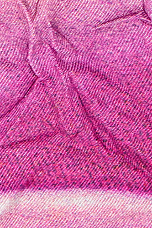 RC Robe Effet Ondulé À Imprimé Roses Fuchsia UKT155-FQN48