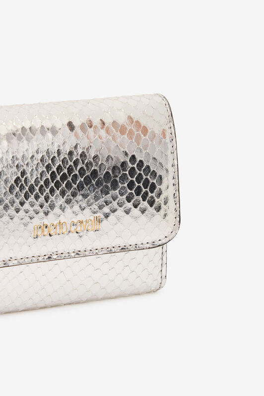 RC Laminated Cardholder with Snake Print Silver TKA002-PZ579