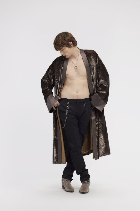 RC Giacca in velluto Marrone scuro RRT460-8R010