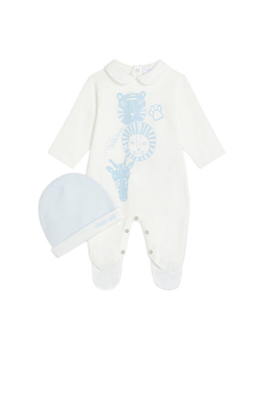 JU Children kit MIKY WHITE/BABYBLUE KJT855-JV025