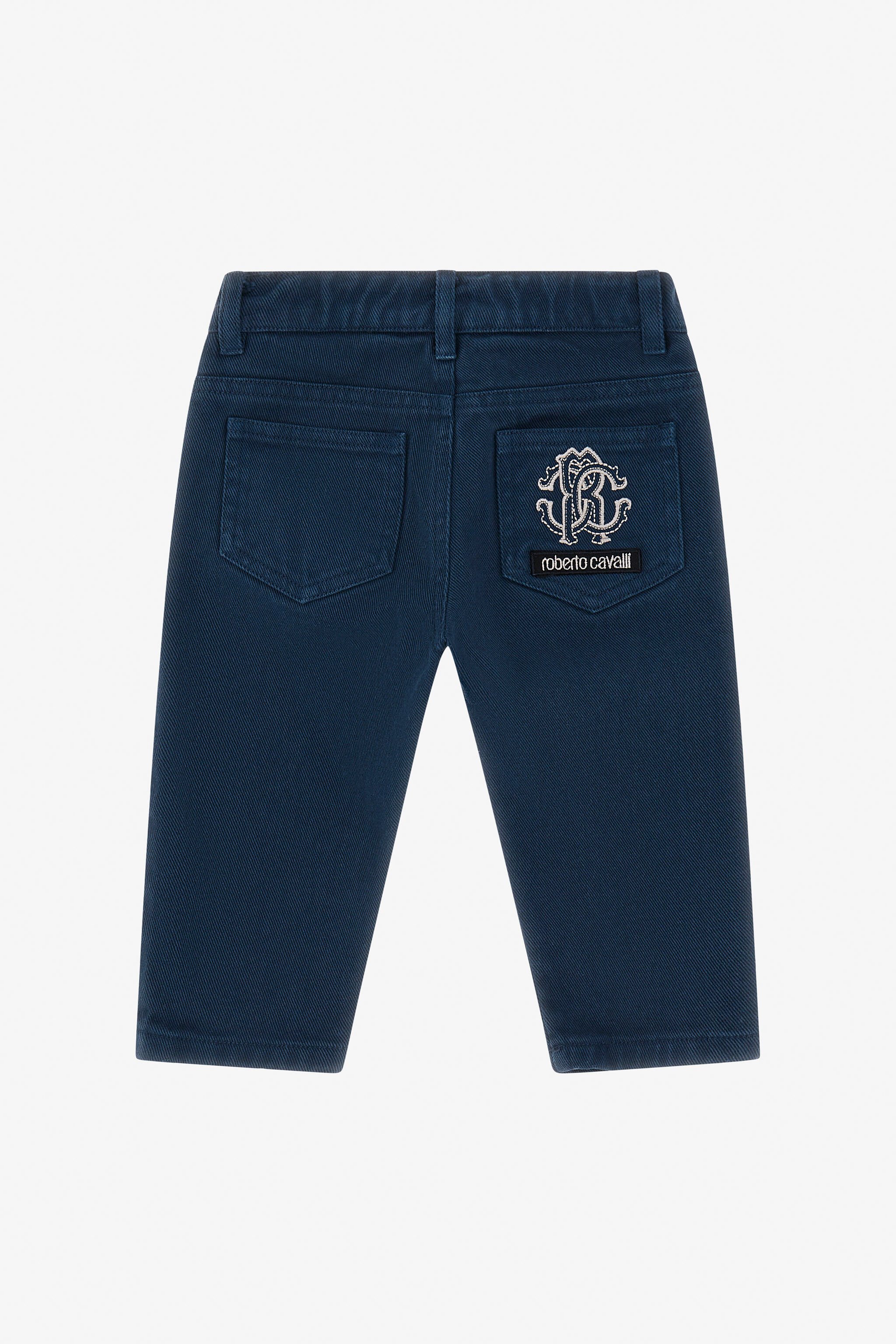 JU Pantalon avec logo RC Bleu TJJ208-CE035