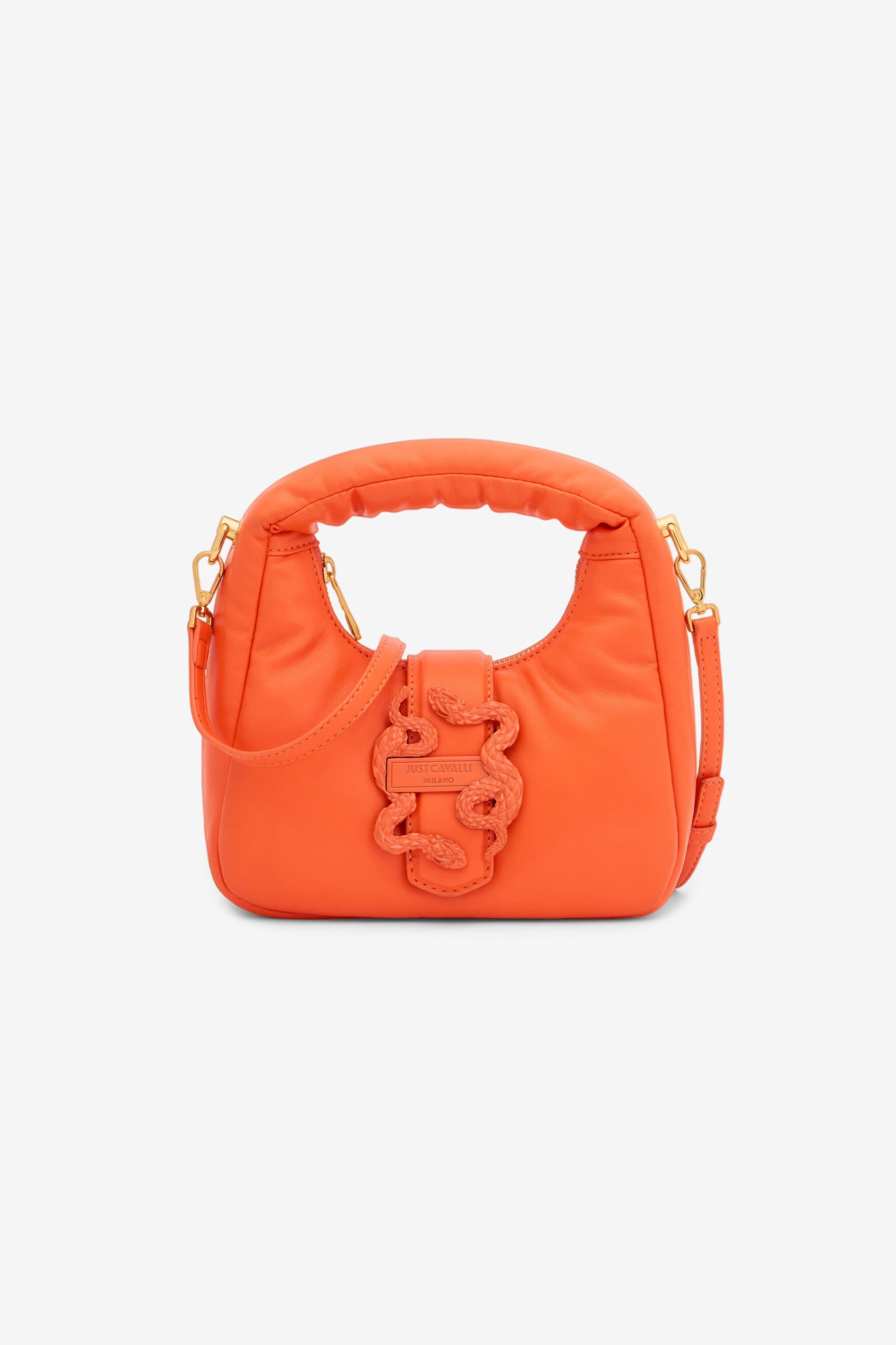 JC Small Bag With Mirror Snake Orange UFB052-UF421