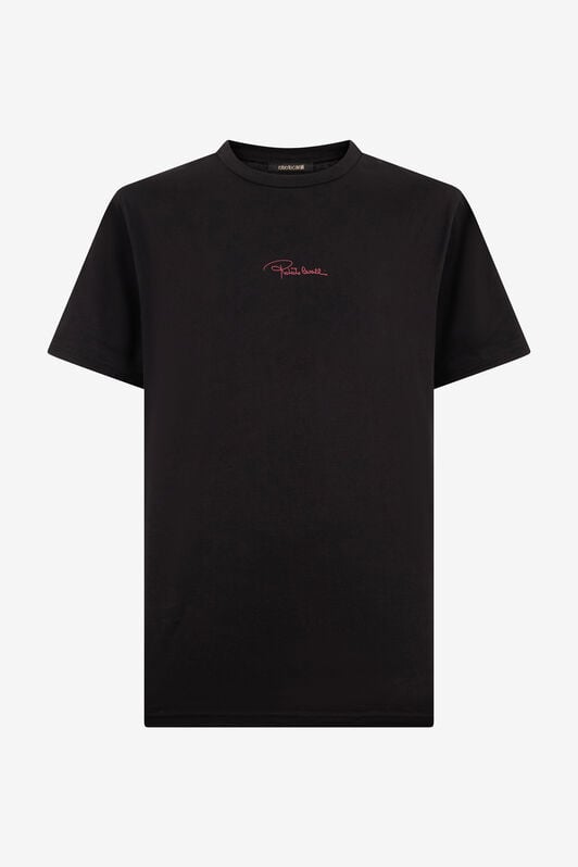 RC T-shirt con Stampa Serpente RC T-shirt con Stampa Serpente BLACK ROT60E-JD065