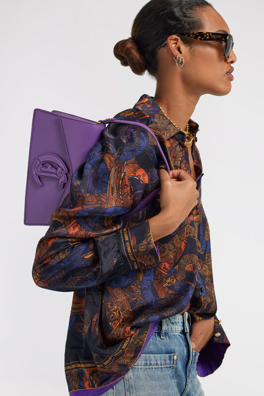 JC Borsa a spalla Just Cavalli Viola TFB077-TF442