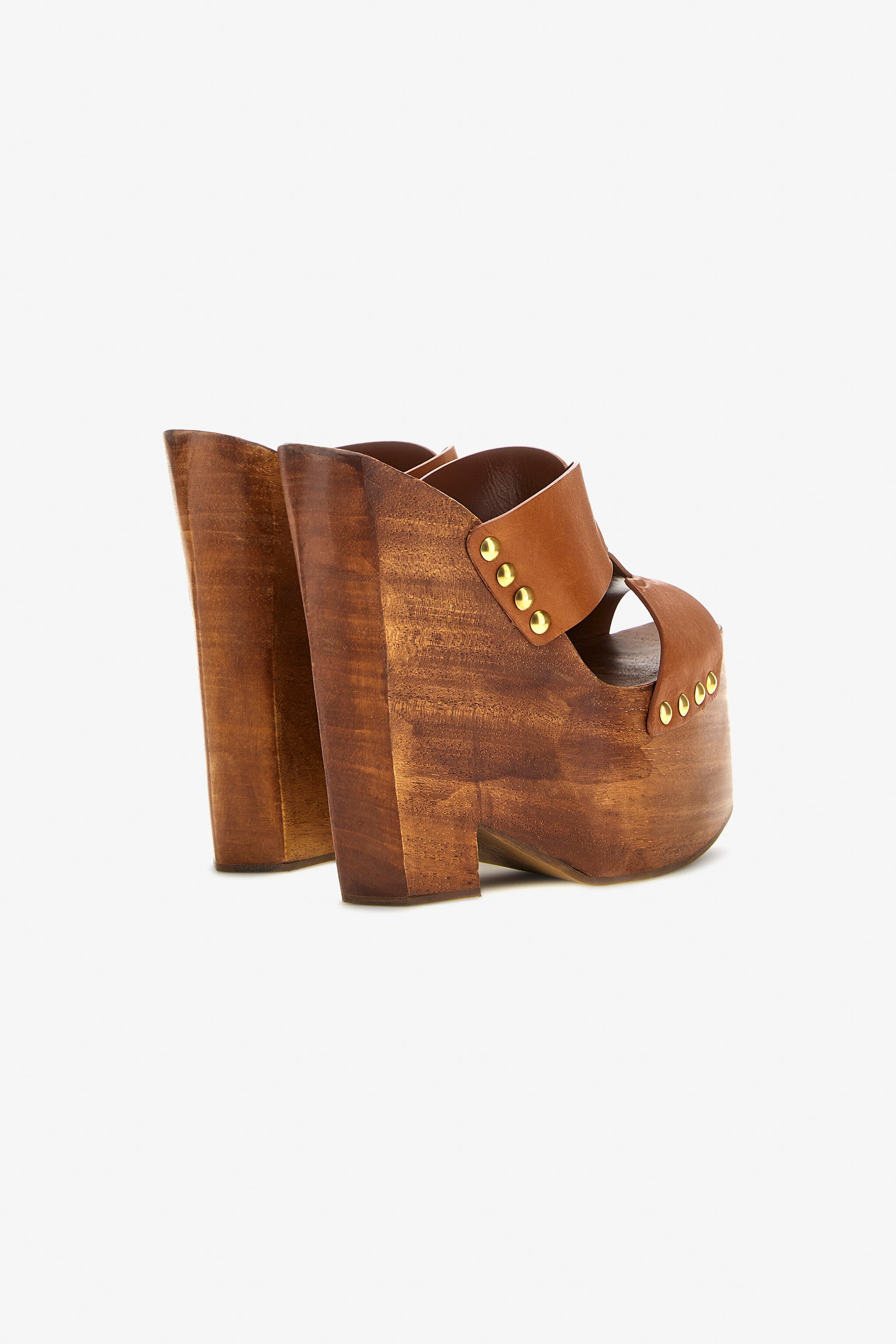 RC RC Monogram sandals Brown SWS005-PZ899