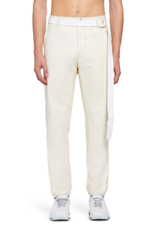 RC White nappa chino trousers WHITE IMP205-PN001