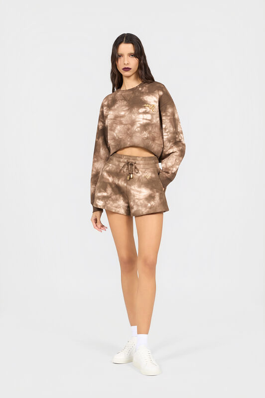 RC Tie Dye Sweatshirt NATURAL XQT66C-CF026