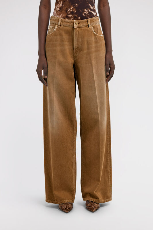 RC Jeans a Gamba Larga Marrone TKJ207-DE001