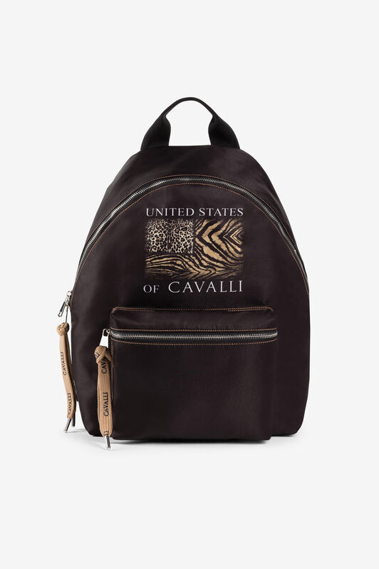 RC Graphic-print backpack Black QRB003-3F000