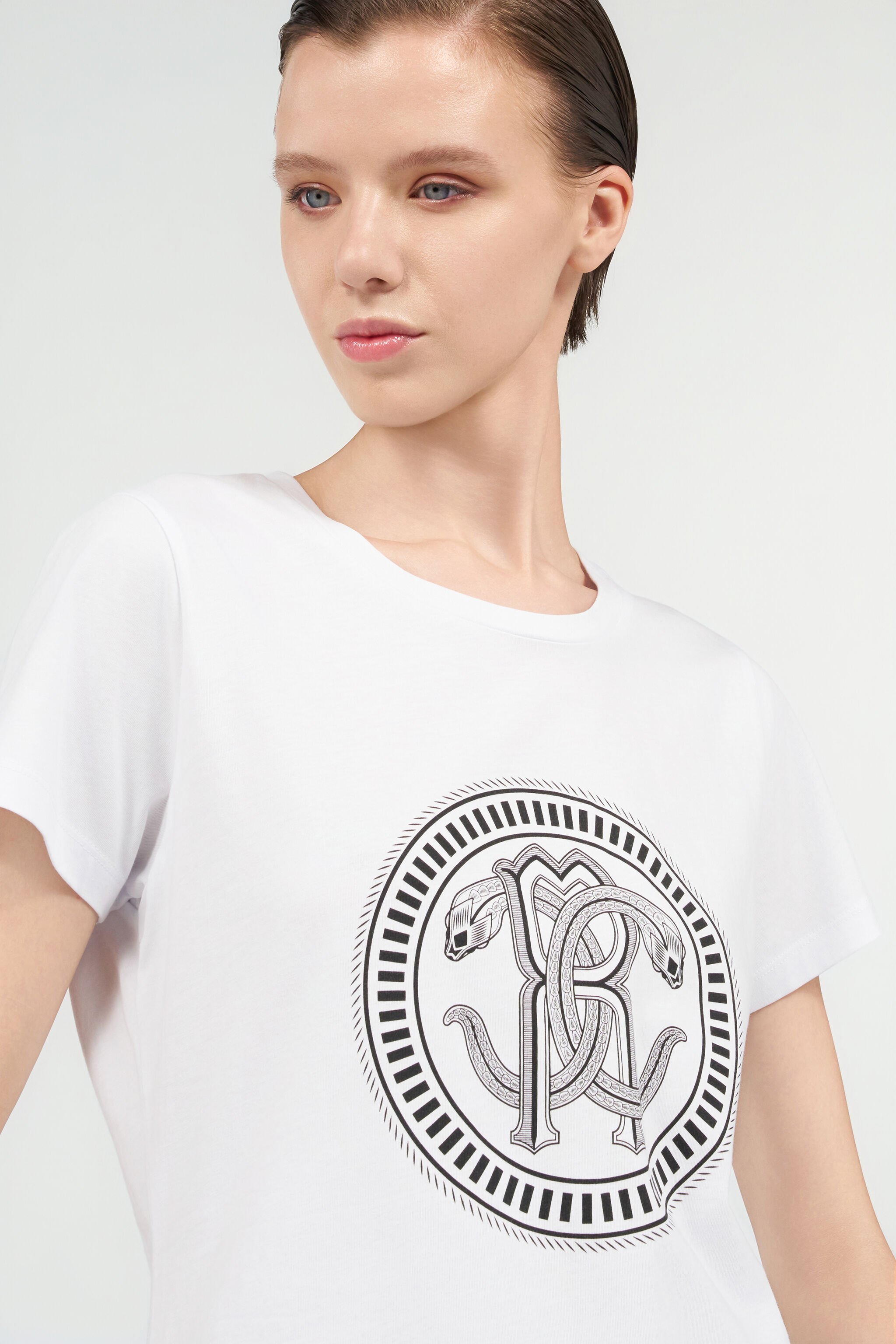 RC White T-Shirt WHITE QOT60B-JD060