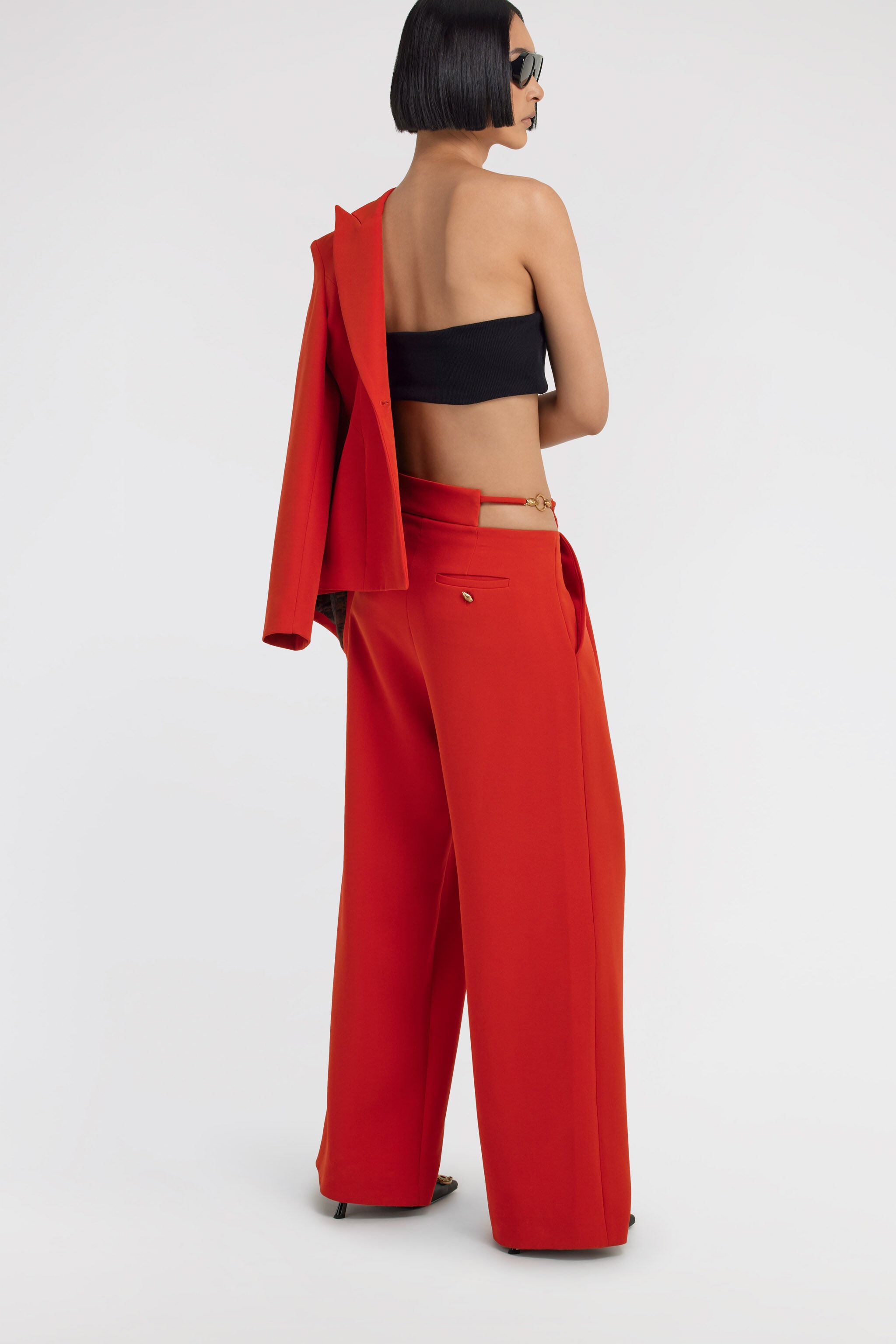 JC Just Cavalli Pants Red TFT083-TF113