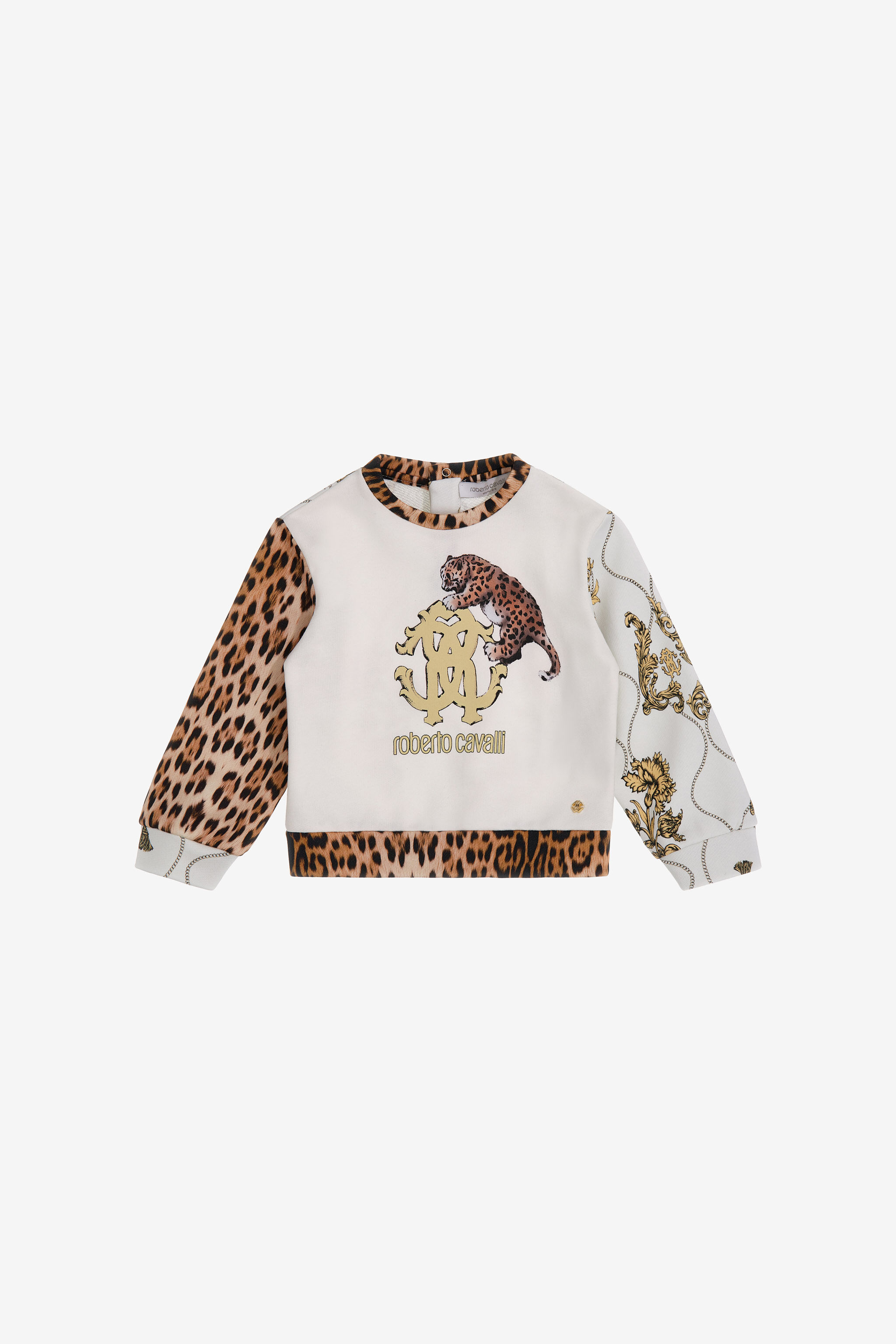 JU Printed sweatshirt Weiß SJT902-CF050