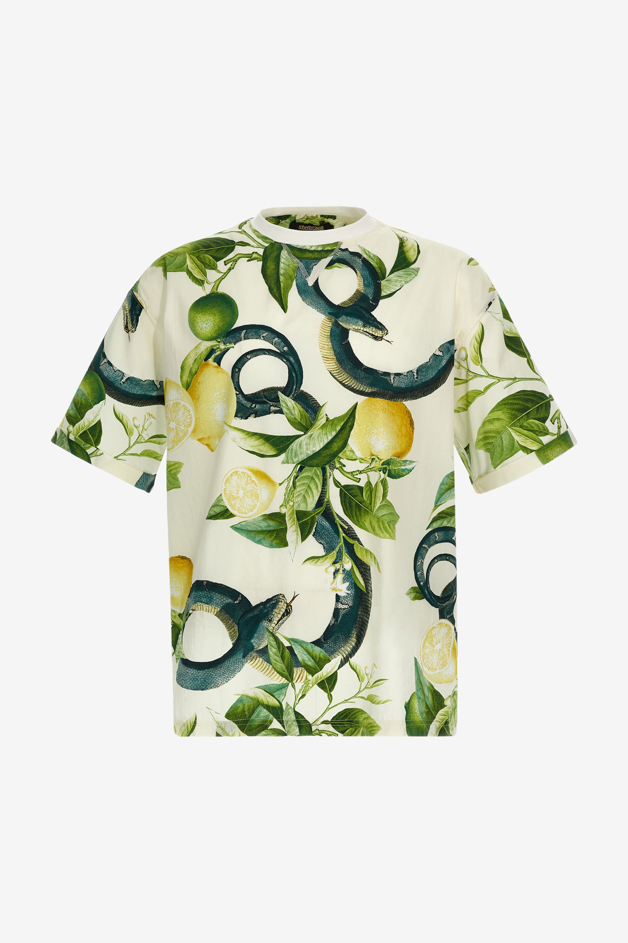 RC Lemon print t-shirt Ivory SRT62D-CDI89