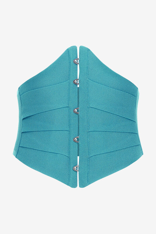RC Corset with hooks Light blue RKM650-MG011