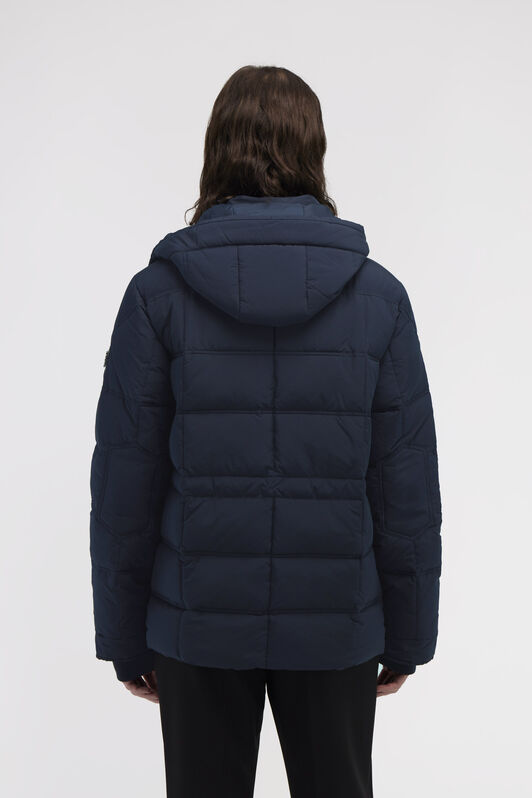 RC Padded down jacket with logo Azul oscuro NOT40F-SB001