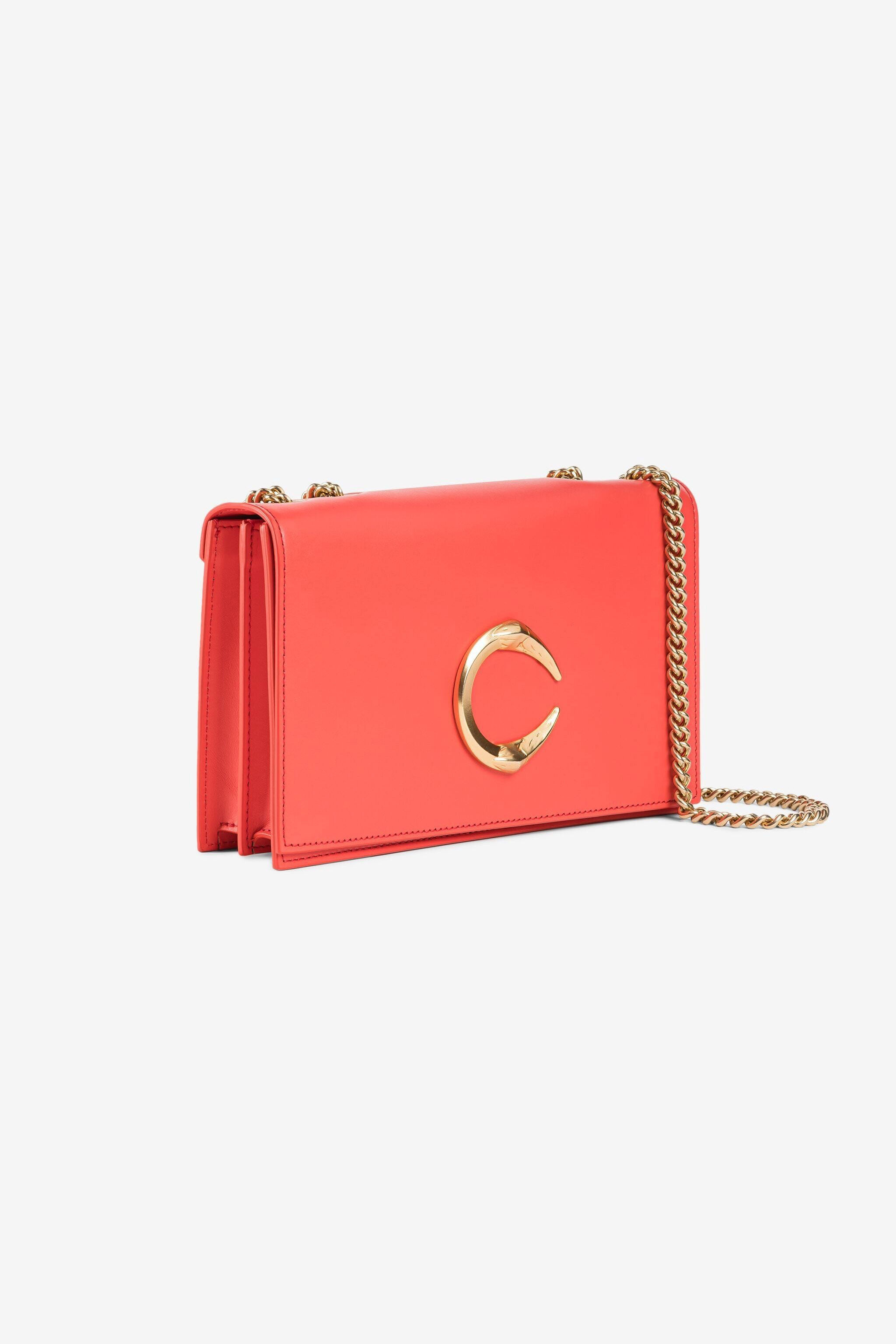 RC Bolso mediano de cuero con logo C GIACINTO OKB005-PZ132