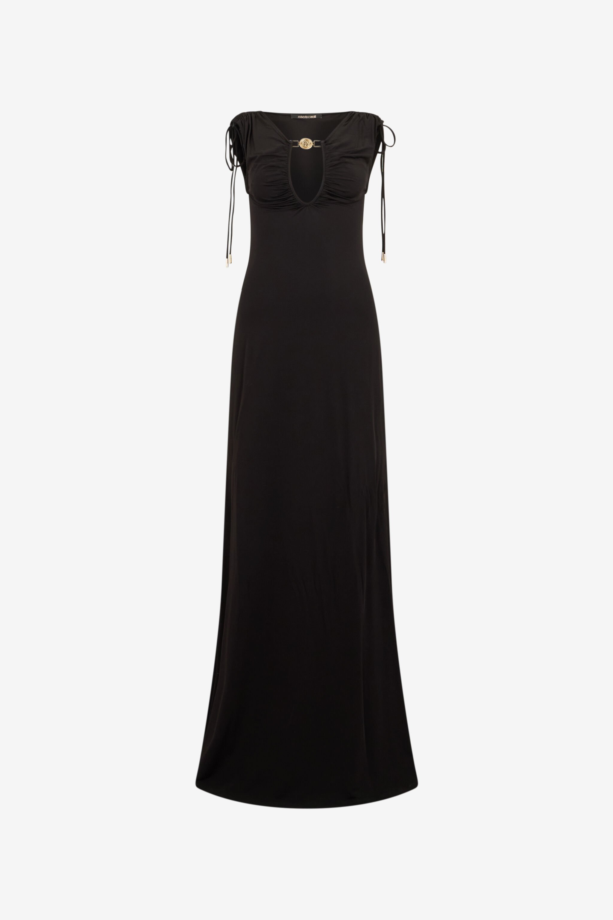 RC Abito Maxi Nero con Dettaglio Mirror Snake BLACK SOT10B-VI007