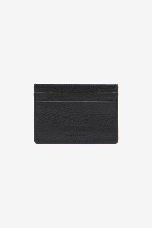 RC Flat Cardholder with Studs Black VRA006-PZB05